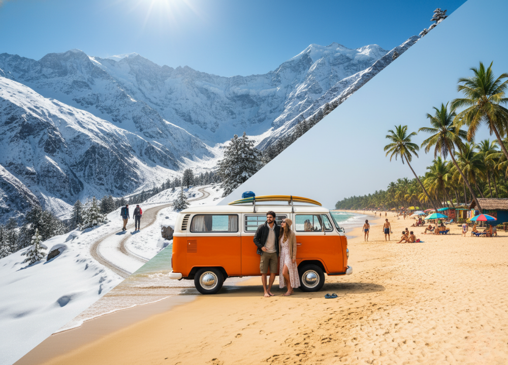 Himachal and Goa Tour